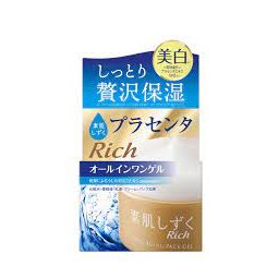 Asahi Suhada Shizuku Placenta All-in-One Gel 100g
