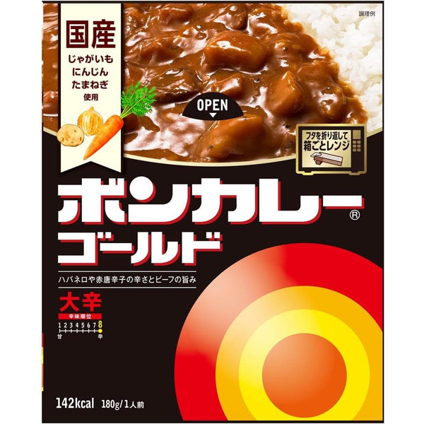 Bon Curry Gold Instant Japanese Curry Sauce Extra Hot 180g
