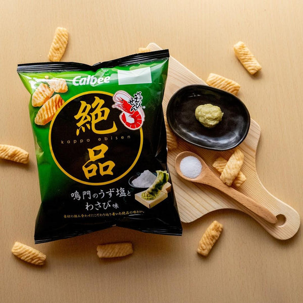 Calbee Kappa Ebisen Premium Salty Wasabi Flavor (Pack of 3)