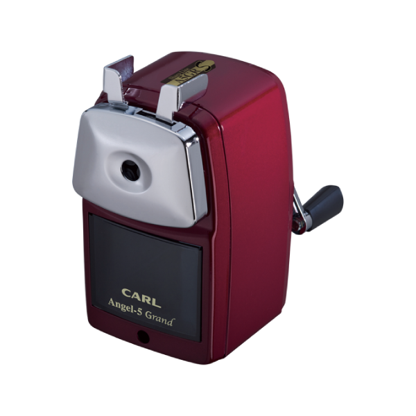 Carl Angel 5 Grand Hand Crank Manual Pencil Sharpener Retro Design