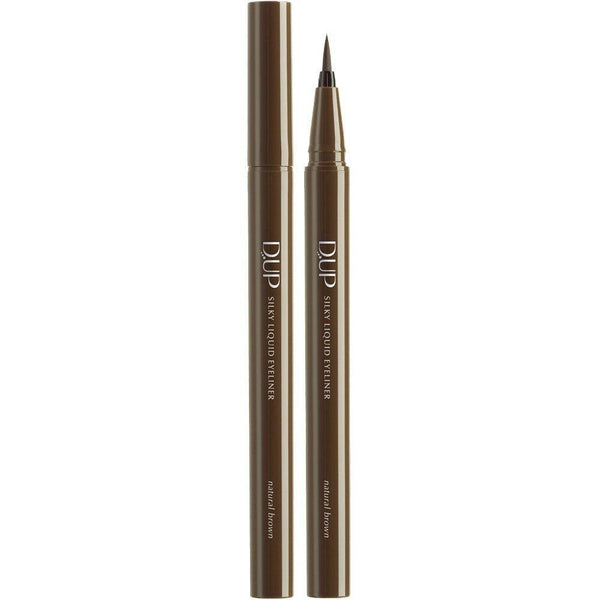 D-UP Silky Liquid Eyeliner Smooth Waterproof Natural Brown Eyeliner