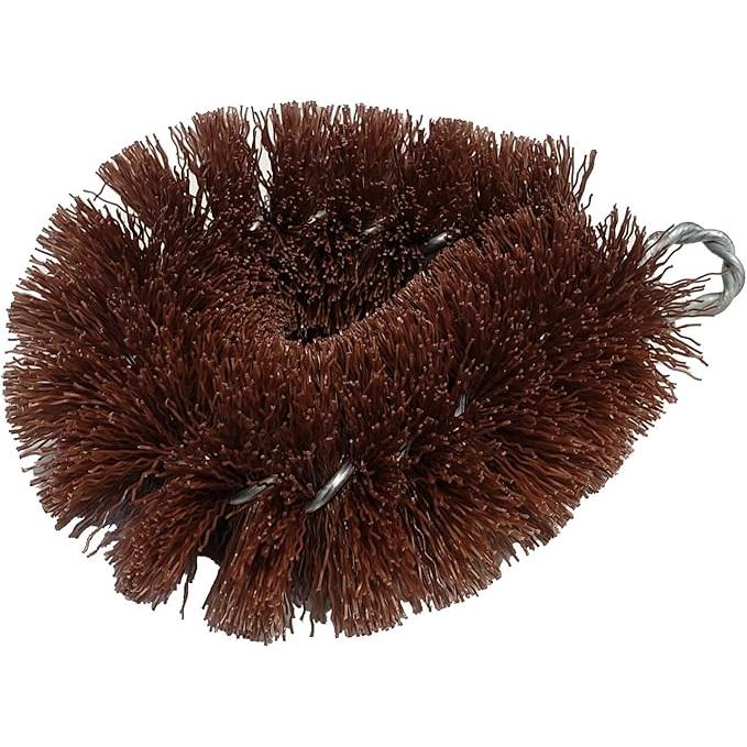 Fujisho Copper Antibacterial Tawashi Non-Scratch Scrubber