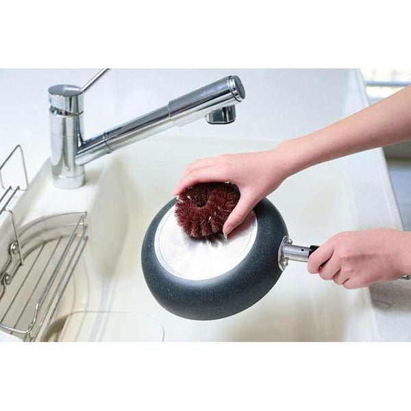 Fujisho Copper Antibacterial Tawashi Non-Scratch Scrubber