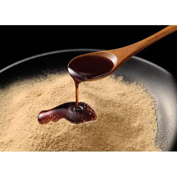 Funwari Meijin Kuromitsu Cocoa Kinako Mochi Puffs 56g (Pack of 6)