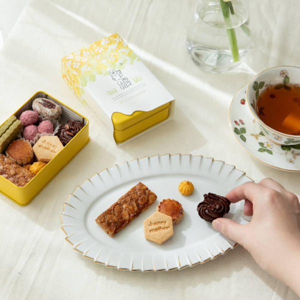 Handmade Assorted Gluten-Free Cookie Tin Box (8 Types)