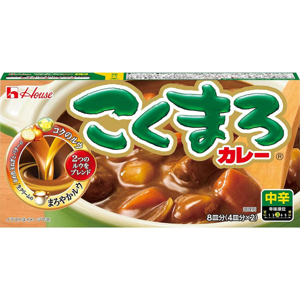 House Foods Kokumaro Japanese Curry Roux Medium-Hot 140g