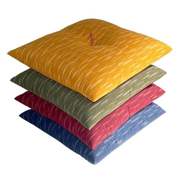 Ikeura Cotton Zabuton Traditional Japanese Floor Cushion 55 x 59cm