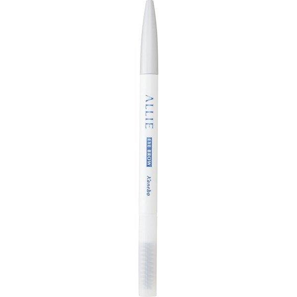 Kanebo Allie Eyebrow Liner & Brush Waterproof Dual Pencil Light Brown