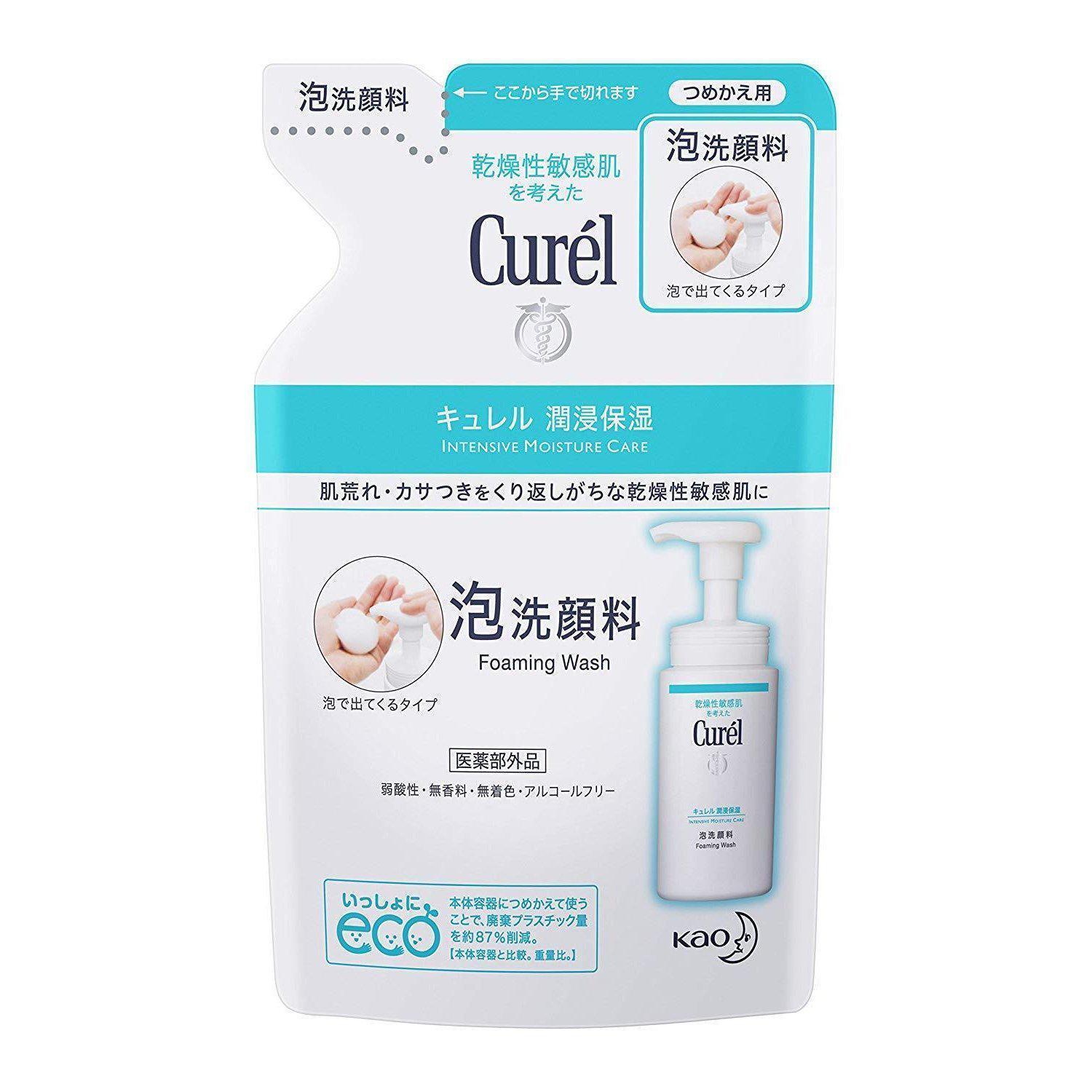 Curél Foaming Face Wash Refill 130ml