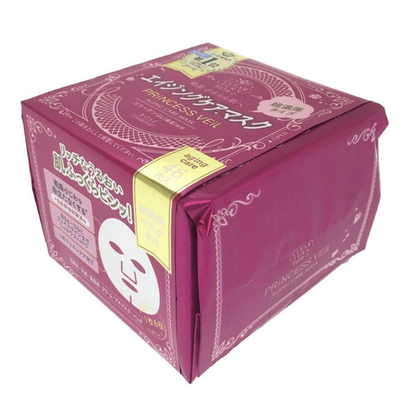 Kosé Clear Turn Princess Veil Wrinkle Care Antiaging Face Mask 46 ct.