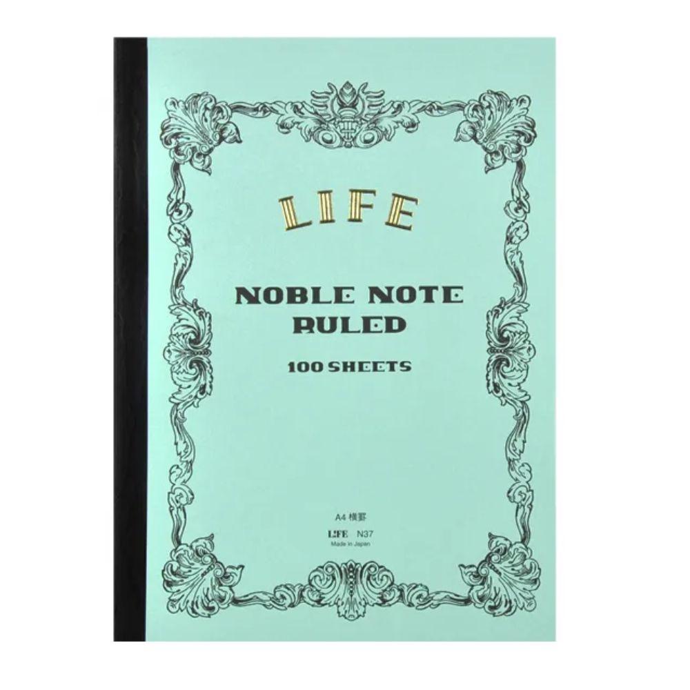 Life Noble Notebook A4 College Ruled 8mm N37 (100 Pages)
