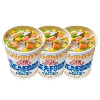 Nissin Instant Cup Noodles Seafood Flavor