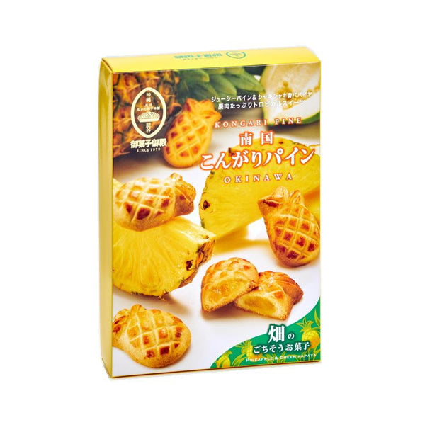 Okashi Goten Okinawa Crispy Individual Pineapple Pie Cakes 10 Pieces
