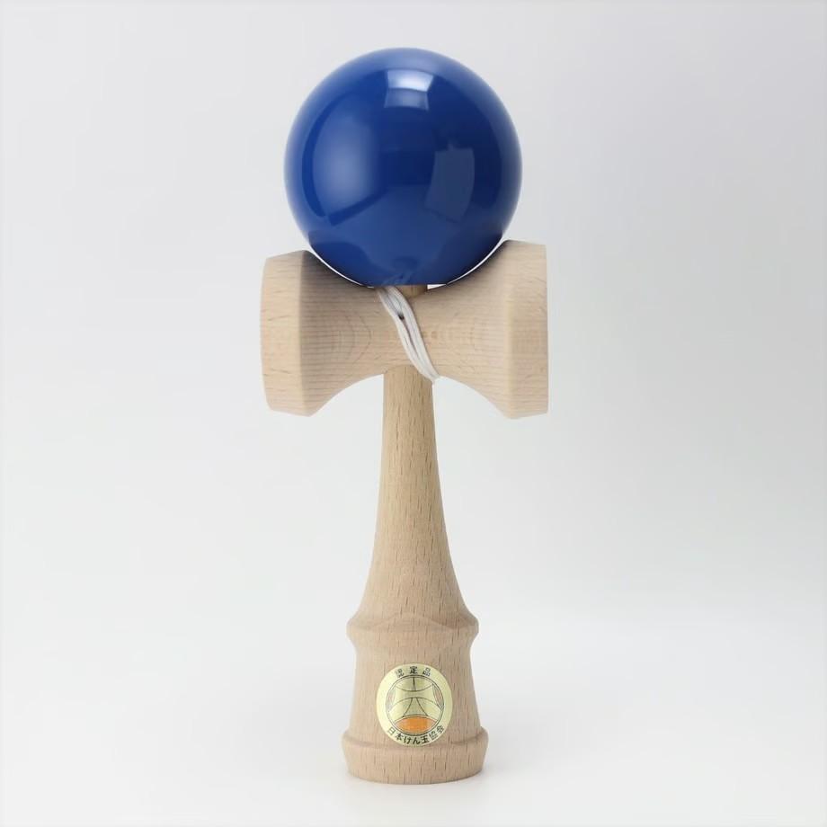 Ozora Kendama Handmade JKA Certified Cup-And-Ball Toy Blue