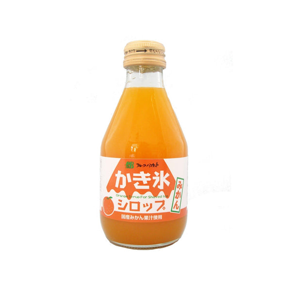 Fruit Basket Mikan Kakigori Syrup Additive-Free Mandarin Orange Shaved Ice Syrup 180ml