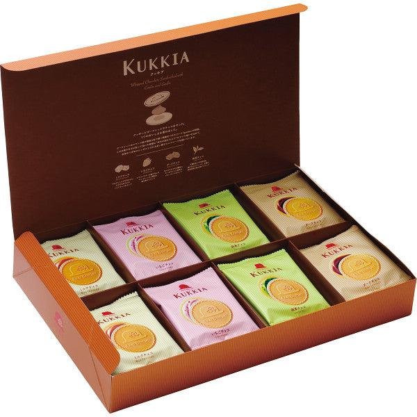 Akai Bohshi Whipped Chocolate Sandwich Biscuits 4 Assorted Flavors 32 Pieces