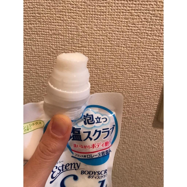 Sana Esteny Salt Scrub Japanese Natural Salt Body Scrub 350g