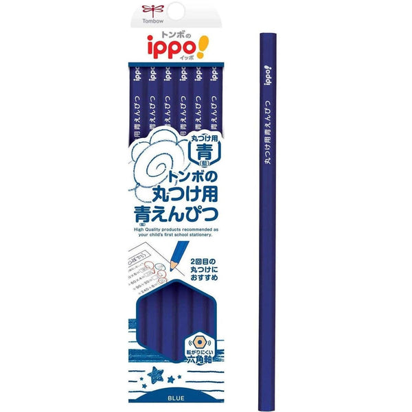 Tombow Ippo Blue Colored Pencils 12 Pieces