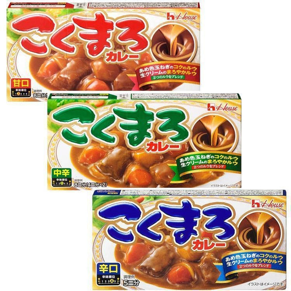 House Foods Kokumaro Japanese Curry Roux Medium-Hot 140g