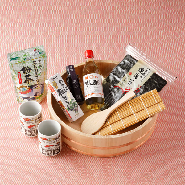 J Taste Authentic Sushi Making Kit & Sushi Ingredients 10 Pieces