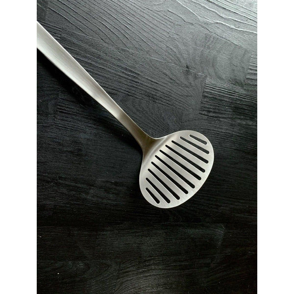 Sori Yanagi Slotted Turner Stainless Steel Grill Spatula 300mm