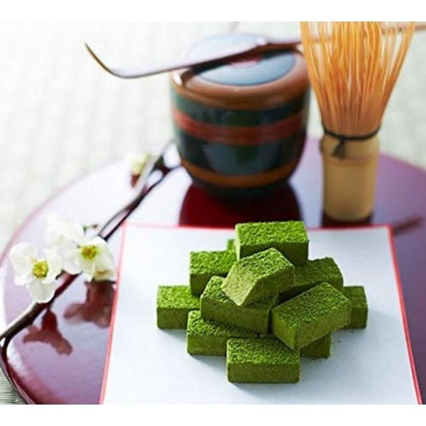 Itohkyuemon Matcha Green Tea Nama (Raw) Chocolate 16 Pieces