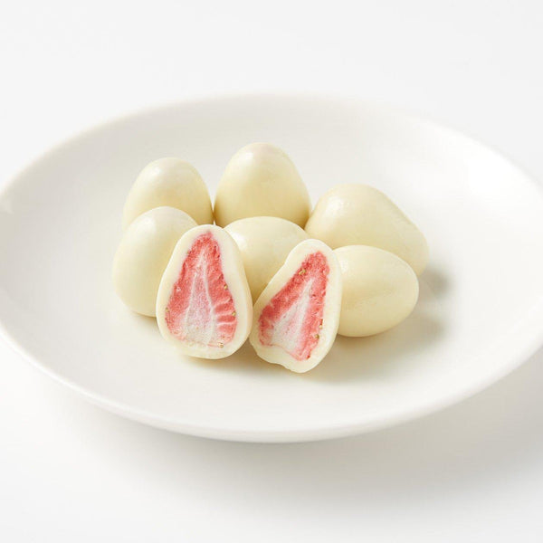Muji White Chocolate Covered Strawberries 50g