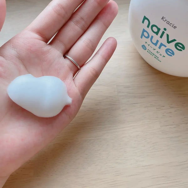 Kracie Naive Pure Plant-Based Foaming Body Wash For Babies 550ml