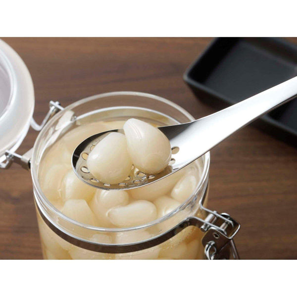 Shimomura Stainless Steel Slotted Renge Spoons (5 Pieces Set)