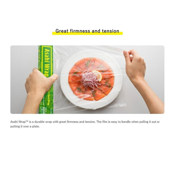 Microwaveable Cling Film Japanese Saran Plastic Wrap 22cm x 50m