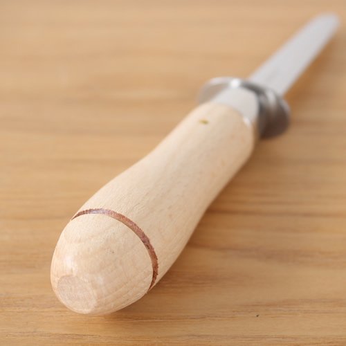 Pearl Metal Oyster Shucker Wooden Handle Oyster Shucking Knife 210mm