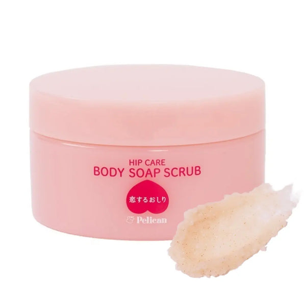 pelican-soap-butt-soap-hip-care-body-scrub-peach-scent-180g