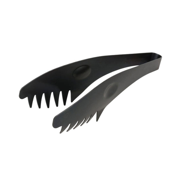 Ptygrace Handy Tongs Multi-Purpose Serrated Black Tongs 170mm