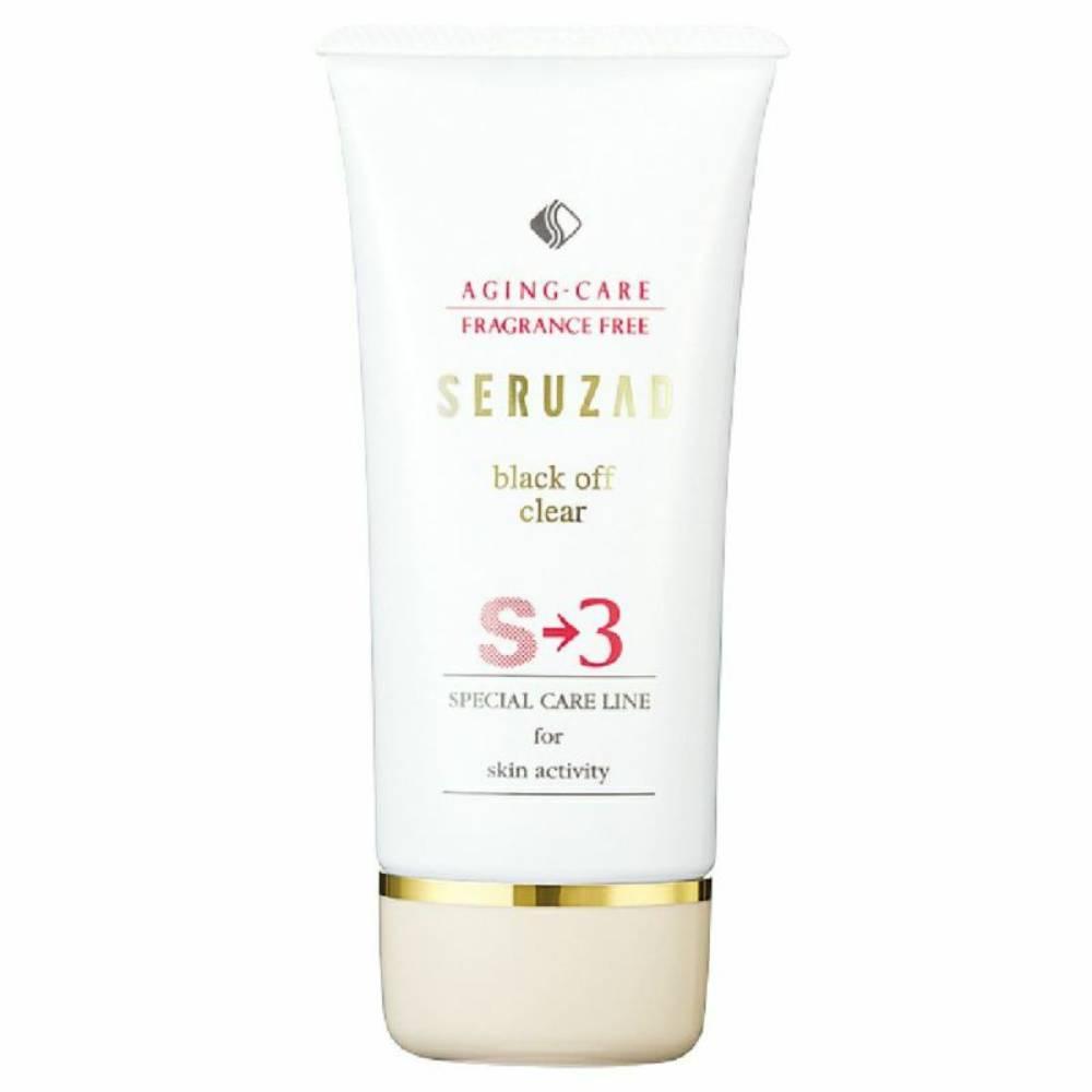 Seruzad Black Off Clear Fragrance-Free Natto Exfoliating Gel 80g