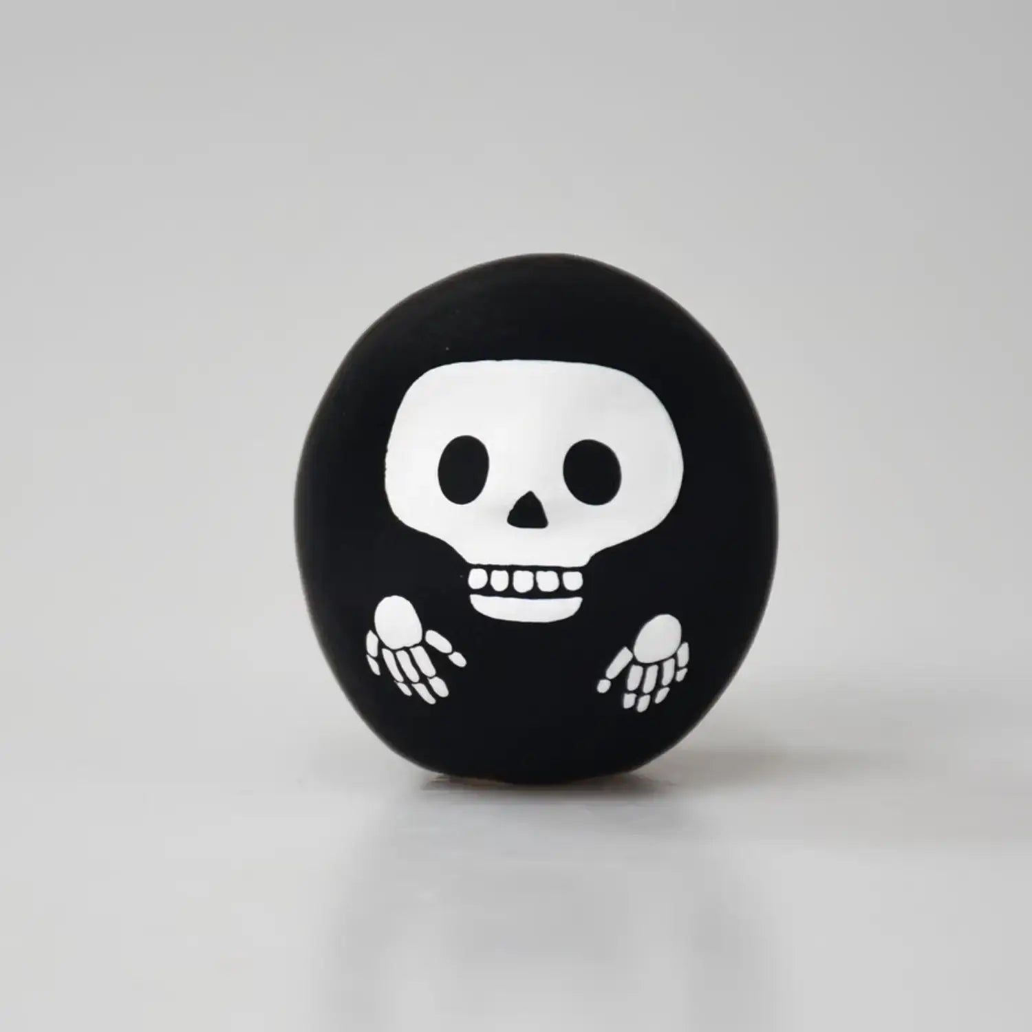 Shirakawa Daruma Halloween Skeleton Daruma Doll Good Luck Charm 4.5cm