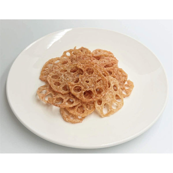 Sokan Nori Renkon Chips Japanese Seaweed Flavored Lotus Root Chips 18g (Pack of 6)