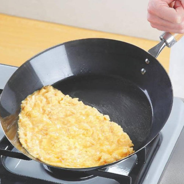 Summit Tetsunaberyu Japanese Iron Pan 28cm