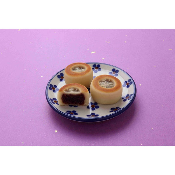 Tanuki Manju Traditional Azuki Red Bean Bite-Sized Cake (Pack of 3)