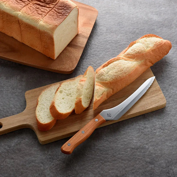 Tsubame Mini Bread Knife Wooden Handle Bread Slicer 31.5cm