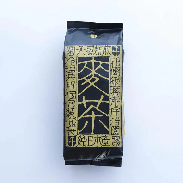 Ujien Japanese Barley Tea Bags Caffeine-Free Roasted Mugicha 40 Bags