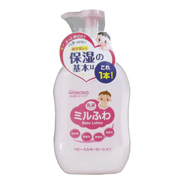 Wakodo Mirufuwa Baby Milk Lotion Pump 300ml