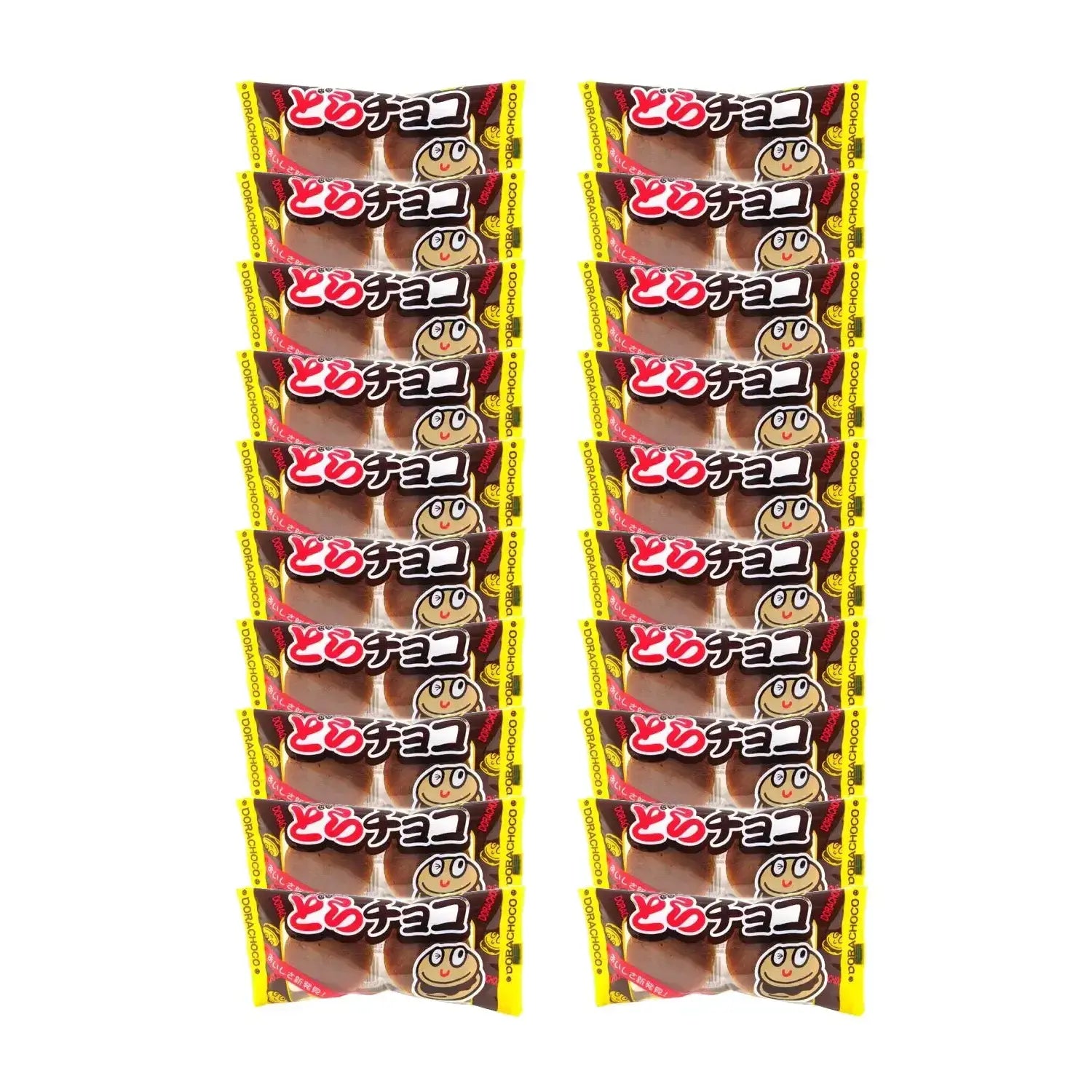 Yaokin Dorachoco Chocolate Dorayaki Snack (Box of 20 Packs)