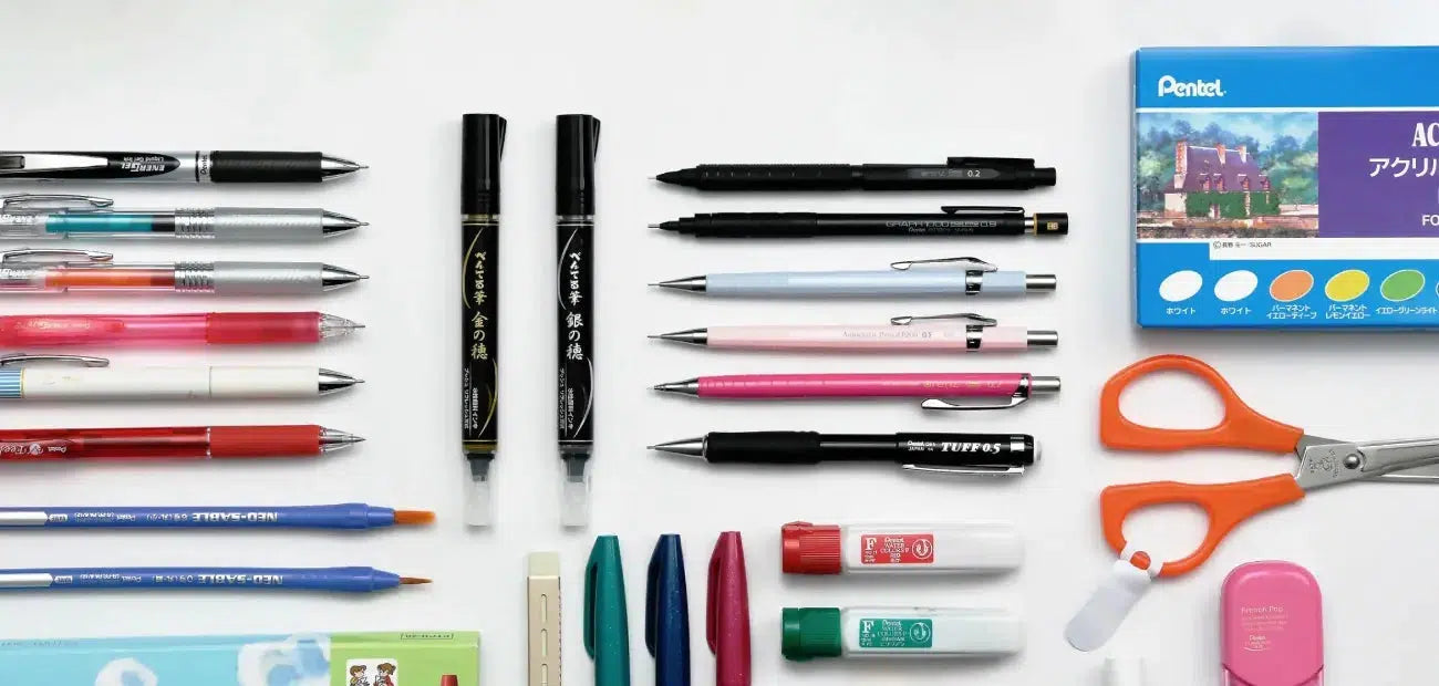 pentel pens markers stationery japanese taste