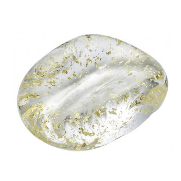 Aderia Handmade Glass & Gold Leaf Chopsticks Rest