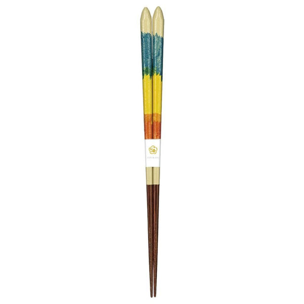 Aoba Dishwasher Safe Wooden Chopsticks Colorful Gradient 23cm