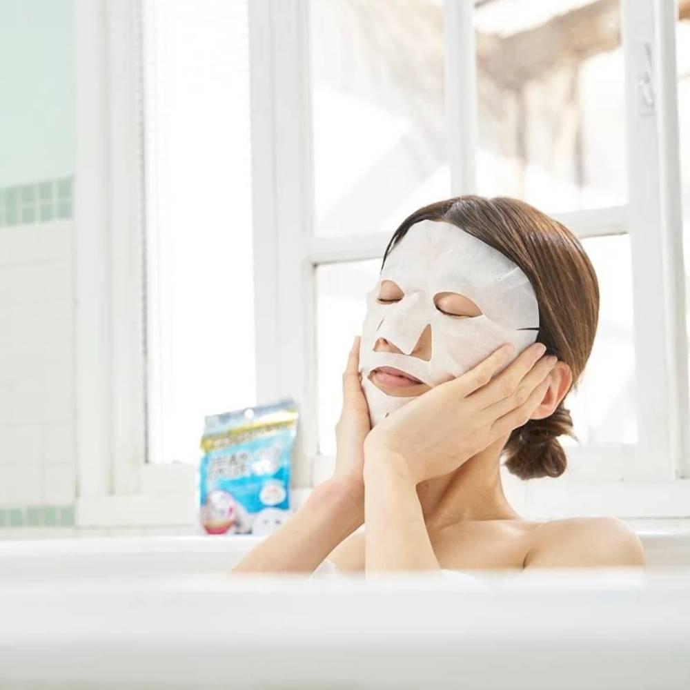 Cotton Labo Organic Cotton Carbonated Facial Pack Mask 3 Sheets ...