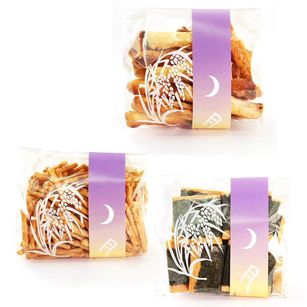 Echigo Arare Additive-Free Rice Cracker Mix 9 Types Boxed Assortment 630g