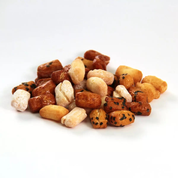 Echigo Arare Additive-Free Rice Cracker Mix 9 Types Boxed Assortment 630g