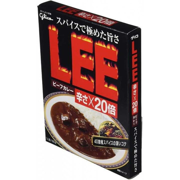 Glico Lee Beef Curry x20 Times Spicy Ultra Spicy Instant Curry Sauce 180g