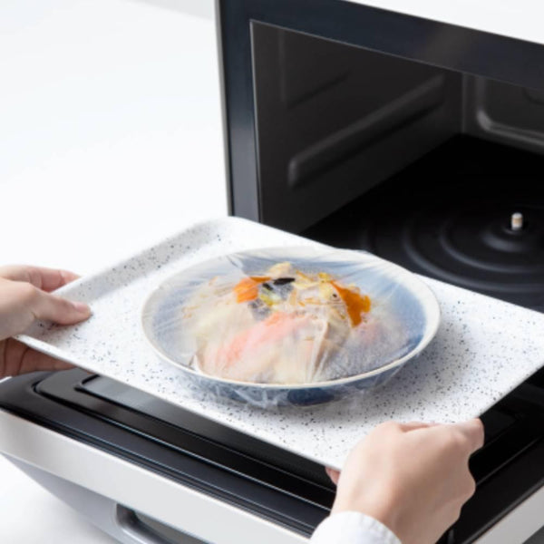 Handmade Stone Style Kishu Lacquerware Tray Non-Slip Navy Blue